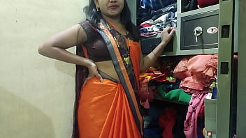 嫂子的saree(Kamwali女人的saree)与印地语音频和肛交