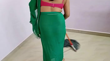 Desi maid gets rough doggystyle pounding in clear Hindi audio