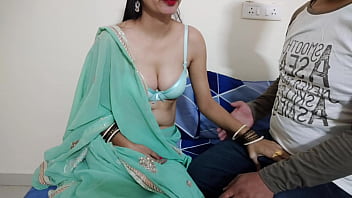 Desi housewife Sara asks her husband to reveal his genitals and engage in Indian-themed roleplay in Hindi