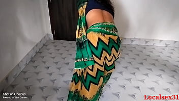 Homemade Indian hotel encounter with mature wife